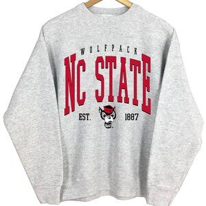 NCAA NC State Wolfpack Varsity Teams Shirt Sweatshirt Retro Sweater